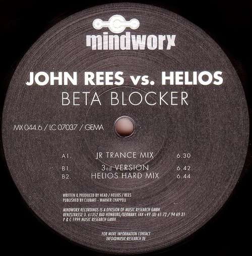 Cover John Rees vs. Helios* - Beta Blocker (12) Schallplatten Ankauf