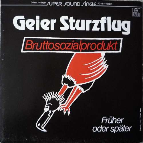 Cover Geier Sturzflug - Bruttosozialprodukt (12, Single) Schallplatten Ankauf