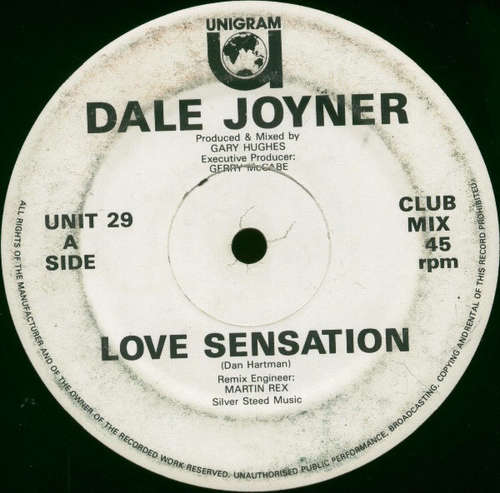 Cover Dale Joyner - Love Sensation (12) Schallplatten Ankauf
