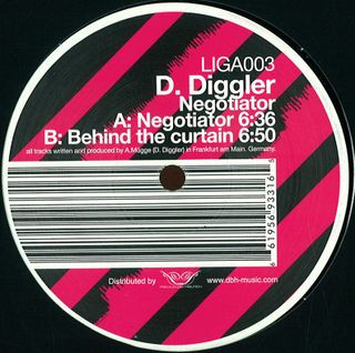 Cover D.Diggler - Negotiator (12) Schallplatten Ankauf