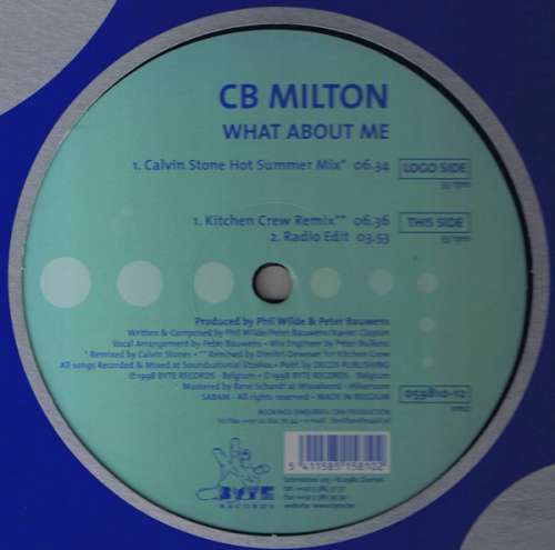 Cover CB Milton - What About Me (12) Schallplatten Ankauf