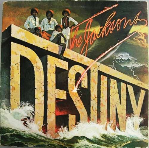 Cover The Jacksons - Destiny (LP, Album, RP, Blu) Schallplatten Ankauf