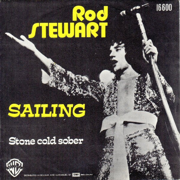 Cover Rod Stewart - Sailing / Stone Cold Sober (7, Single) Schallplatten Ankauf
