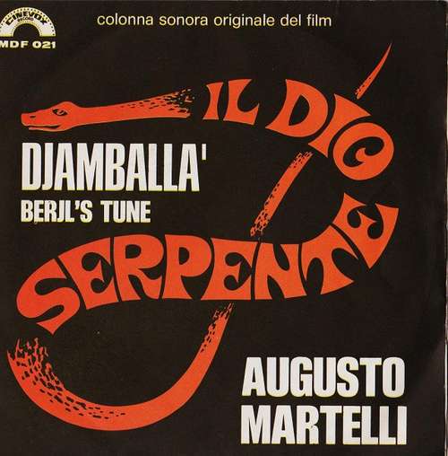 Cover Augusto Martelli - Djamballà / Beryl's Tune (7) Schallplatten Ankauf
