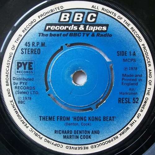 Bild Richard Denton And Martin Cook* - Theme From Hong Kong Beat (7, Single) Schallplatten Ankauf