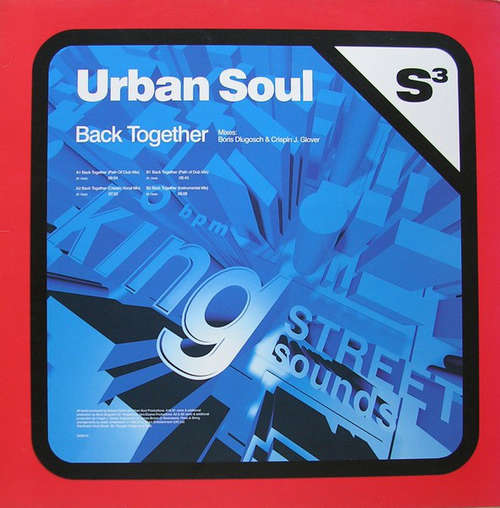Cover Urban Soul - Back Together (12) Schallplatten Ankauf