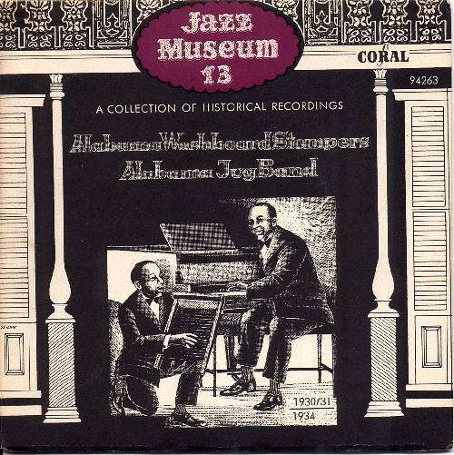 Cover Alabama Washboard Stompers & Alabama Jug Band - Jazz Museum 13 (7, EP, Mono) Schallplatten Ankauf