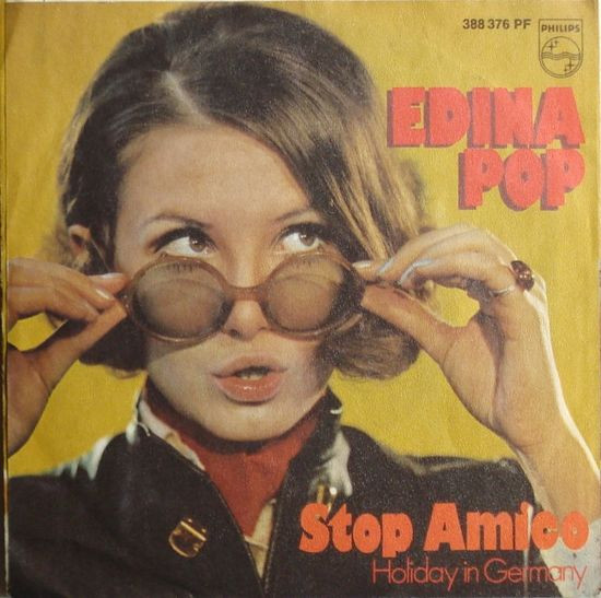 Cover Edina Pop - Stop Amico / Holiday In Germany (7, Single, Mono) Schallplatten Ankauf