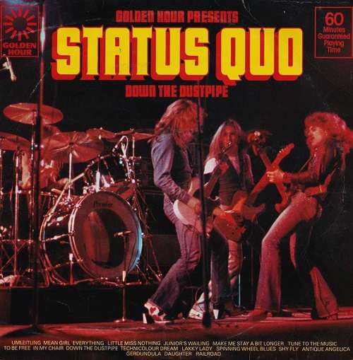Cover Status Quo - Down The Dustpipe Schallplatten Ankauf