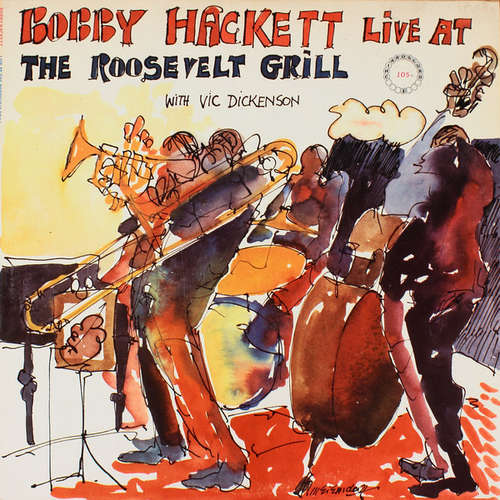 Cover Bobby Hackett With Vic Dickenson - Live At The Roosevelt Grill (LP, Album) Schallplatten Ankauf