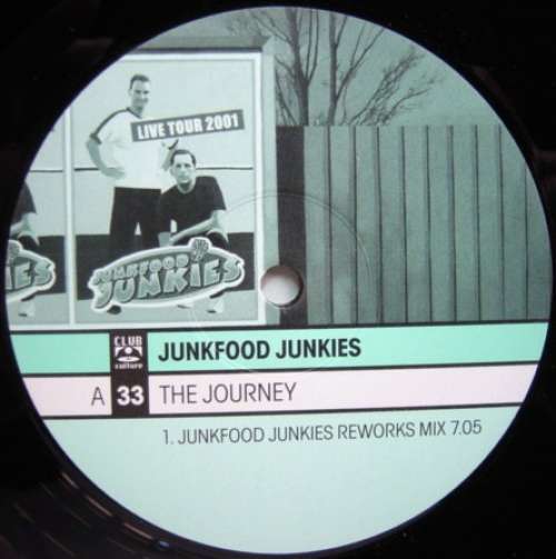 Cover Junkfood Junkies - The Journey (Inklusive Future Breeze Remix) (12, Promo) Schallplatten Ankauf