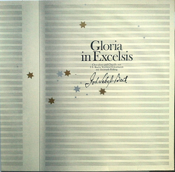 Bild Joh:Sebast:Bach.*, Helmuth Rilling - Gloria In Excelsis (LP) Schallplatten Ankauf