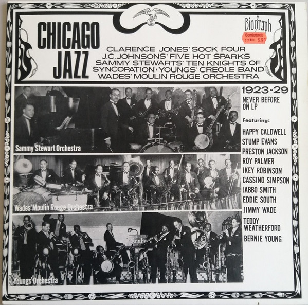 Bild Various - Chicago Jazz 1923-1929 (LP, Comp, RE) Schallplatten Ankauf