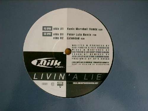Cover Livin' A Lie Schallplatten Ankauf