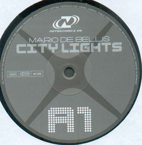 Cover Mario De Bellis - City Lights (12) Schallplatten Ankauf