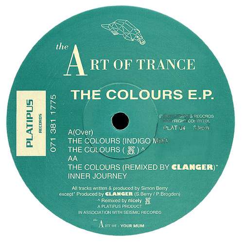 Cover The Art Of Trance* - The Colours E.P. (12, EP) Schallplatten Ankauf