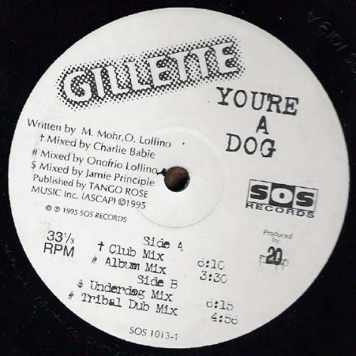 Bild Gillette - You're A Dog (12) Schallplatten Ankauf