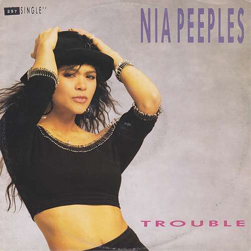 Cover Nia Peeples - Trouble (12, EP) Schallplatten Ankauf