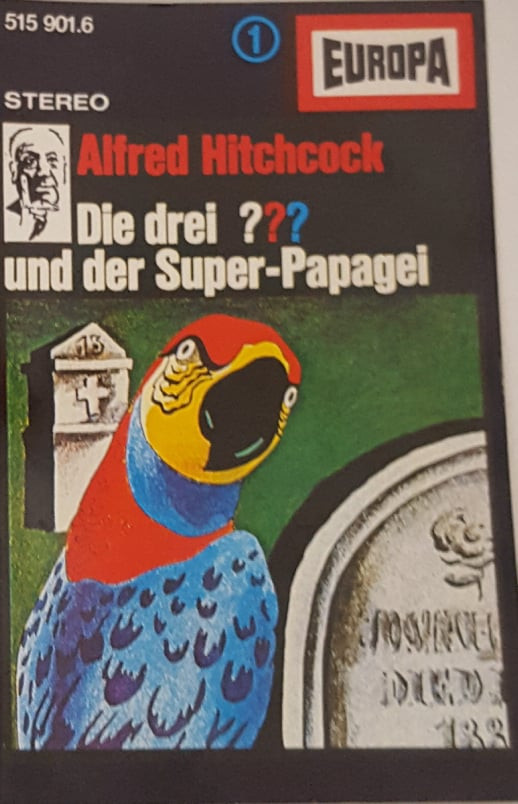 Cover Robert Arthur - Die Drei ??? 1 - Und Der Super-Papagei (Cass) Schallplatten Ankauf