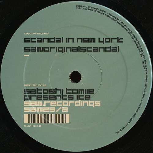 Cover Satoshi Tomiie Presents Ice (7) - Scandal In New York (12) Schallplatten Ankauf
