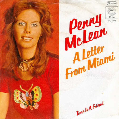 Cover Penny McLean - A Letter From Miami (7, Single) Schallplatten Ankauf