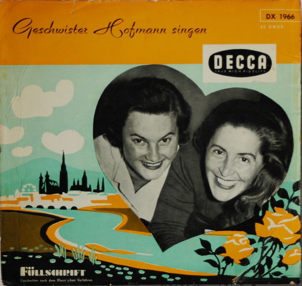 Cover Geschwister Hofmann (2) - Geschwister Hofmann Singen (7, EP) Schallplatten Ankauf