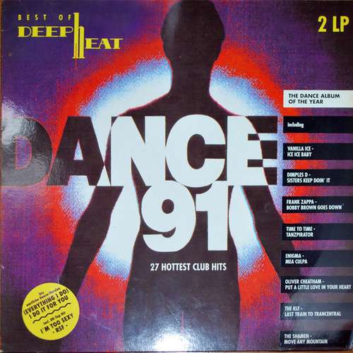 Cover Various - Dance 91 Best Of Deep Heat (2xLP, Comp) Schallplatten Ankauf