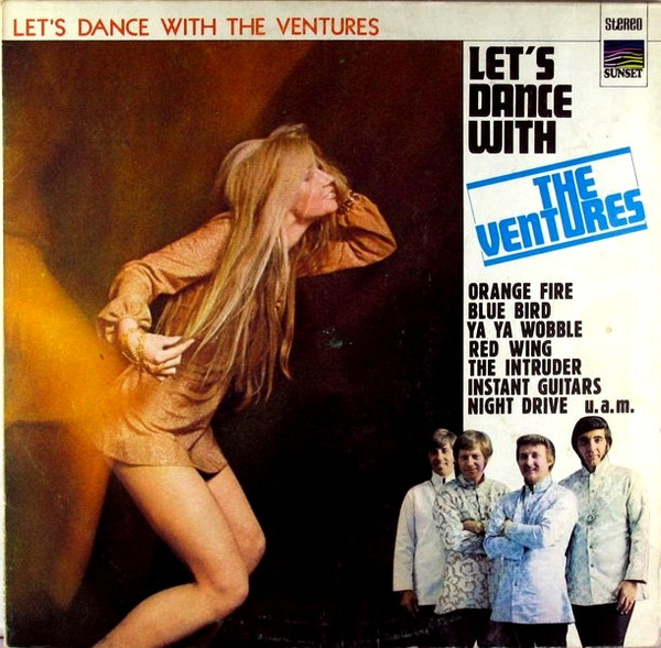 Cover The Ventures - Let's Dance With The Ventures (LP, Comp) Schallplatten Ankauf