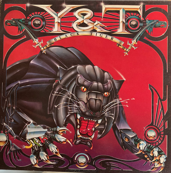 Cover Y & T - Black Tiger (LP, Album) Schallplatten Ankauf