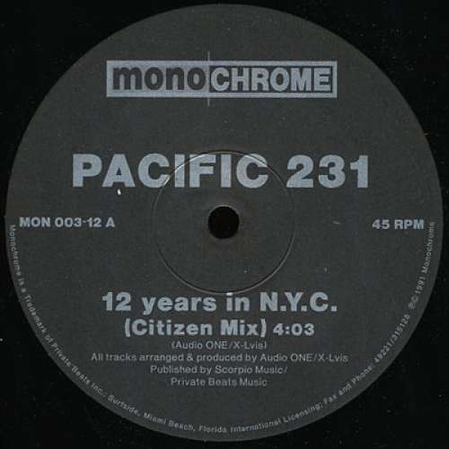 Cover Pacific 231 - 12 Years In N.Y.C. / 21st Century Schizoid Man (12) Schallplatten Ankauf