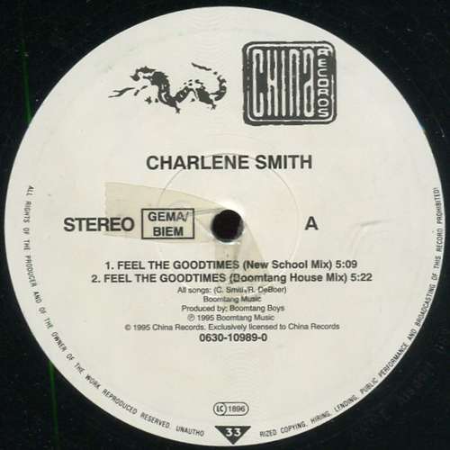 Cover Charlene Smith - Feel The Goodtimes (12) Schallplatten Ankauf