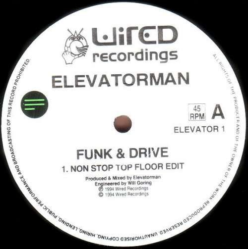 Cover Elevatorman - Funk & Drive (The Mixes) (2x12) Schallplatten Ankauf