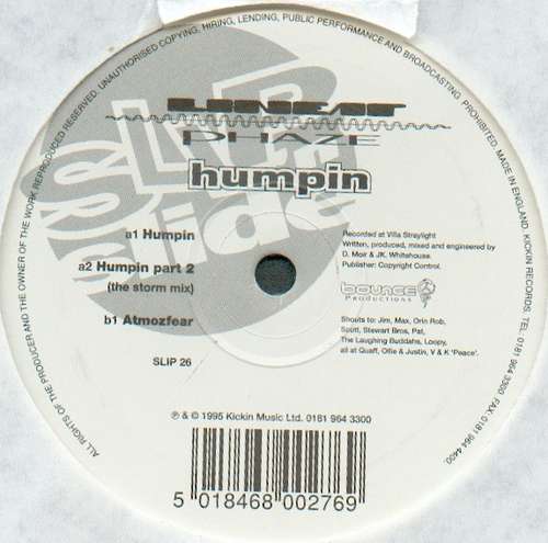 Cover Linear Phaze - Humpin (12) Schallplatten Ankauf