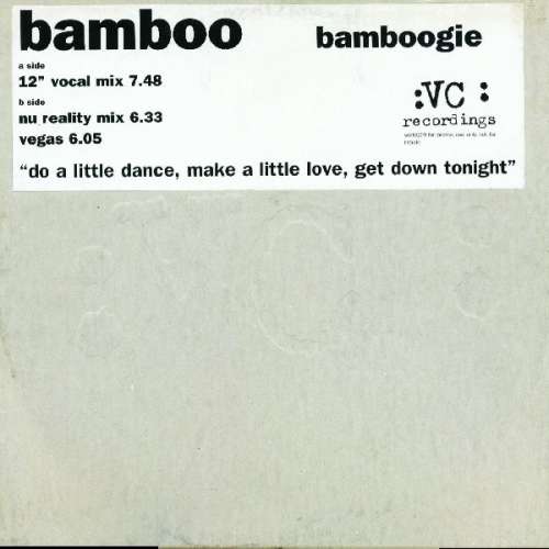 Cover Bamboo - Bamboogie (12, Promo) Schallplatten Ankauf