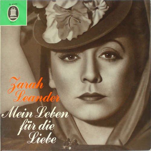 Cover Zarah Leander - Mein Leben Für Die Liebe (LP, Comp) Schallplatten Ankauf