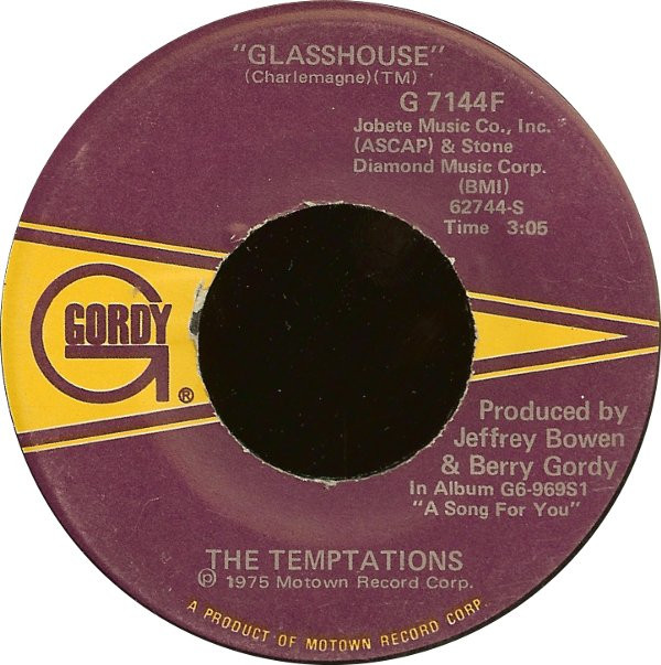 Bild The Temptations - Glasshouse (7) Schallplatten Ankauf
