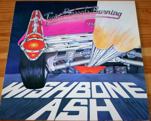 Cover Wishbone Ash - Twin Barrels Burning (LP, Album) Schallplatten Ankauf