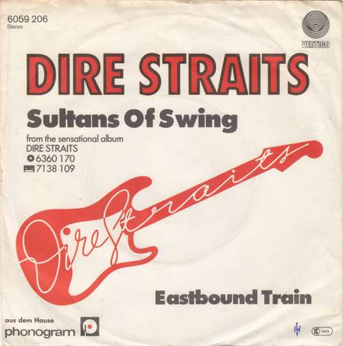 Cover Dire Straits - Sultans Of Swing (7, Single) Schallplatten Ankauf