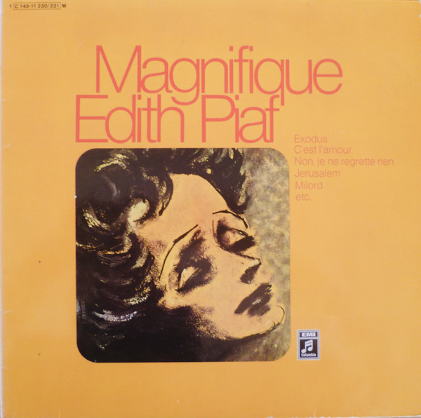 Cover Edith Piaf - Magnifique Edith Piaf (2xLP, Comp, Mono, RE, Gat) Schallplatten Ankauf
