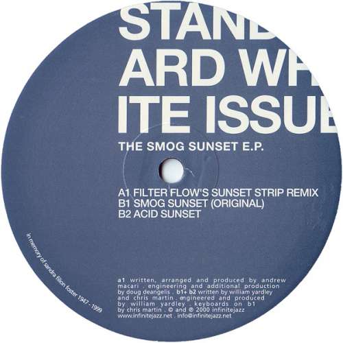 Cover Standard White Issue - The Smog Sunset E.P. (12, EP) Schallplatten Ankauf