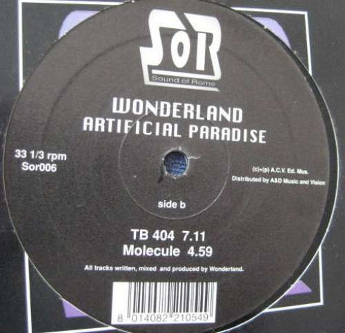 Cover Wonderland (2) - Artificial Paradise (12) Schallplatten Ankauf