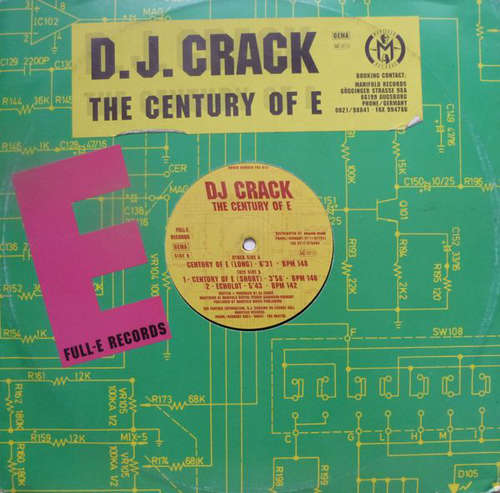 Cover D.J. Crack* - The Century Of E (12) Schallplatten Ankauf
