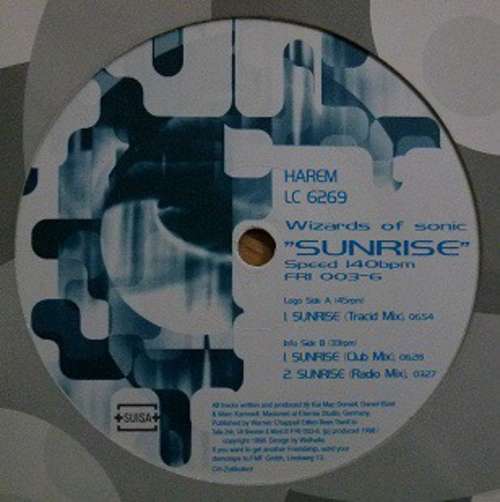 Cover Wizards Of Sonic - Sunrise (12) Schallplatten Ankauf