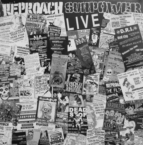 Cover Reproach (2) / Sunpower - Live (LP, Album) Schallplatten Ankauf