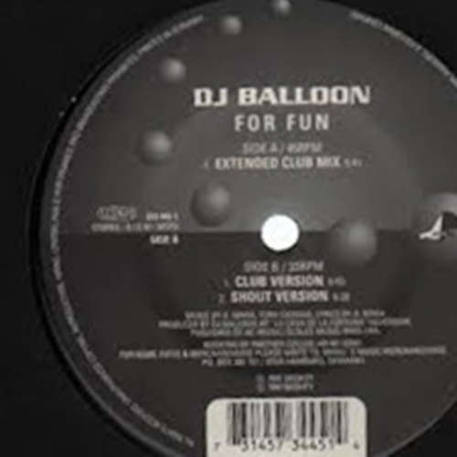 Cover DJ Balloon - For Fun (12) Schallplatten Ankauf