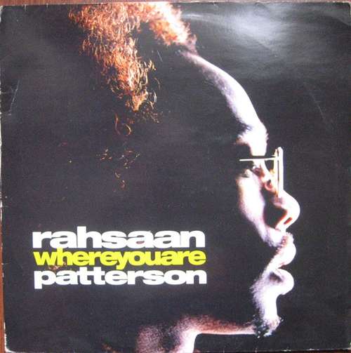 Cover Rahsaan Patterson - Where You Are (2x12, Promo) Schallplatten Ankauf