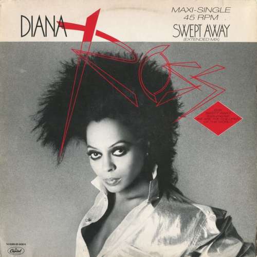 Cover Diana Ross - Swept Away (Extended Mix) (12, Maxi) Schallplatten Ankauf