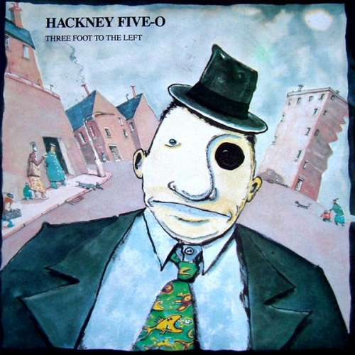 Cover Hackney Five-O - Three Foot To The Left (LP, Album) Schallplatten Ankauf