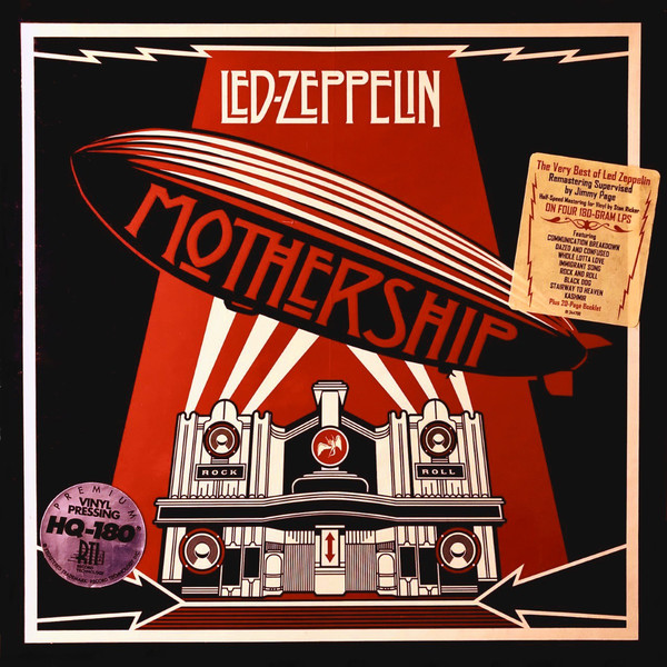Cover Led Zeppelin - Mothership (Box + 4xLP, Comp, RM, 180) Schallplatten Ankauf