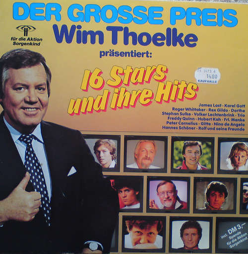 Cover zu Various - Der Grosse Preis - Wim Thoelke Präsentiert: 16 Stars Und Ihre Hits (LP, Comp) Schallplatten Ankauf